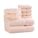 preview thumbnail 127 of 138, Superior Heritage Egyptian Cotton Absorbent 8-Piece Towel Set