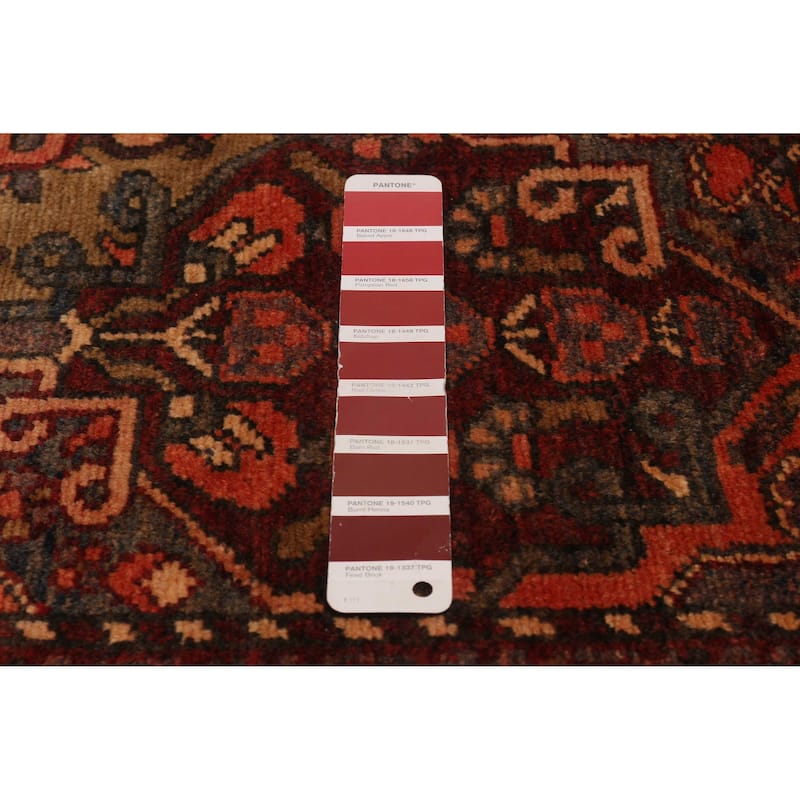 ECARPETGALLERY Hand-knotted Kayseri Vintage Red Wool Rug - 5'5 x 9'10