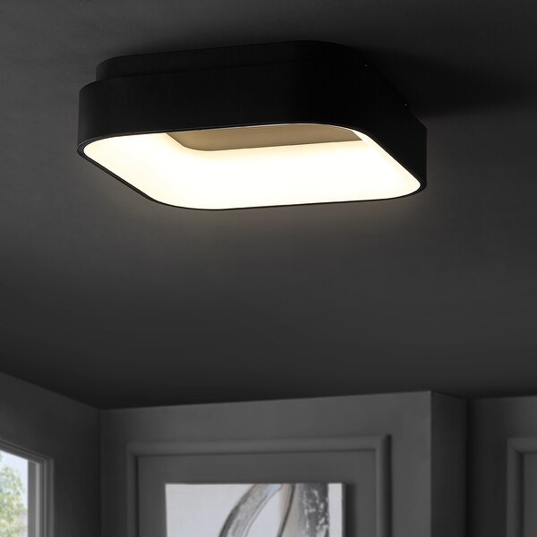 Modern Contemporary Flush Mount Lights Find Great Ceiling Lighting Deals Shopping At Overstock