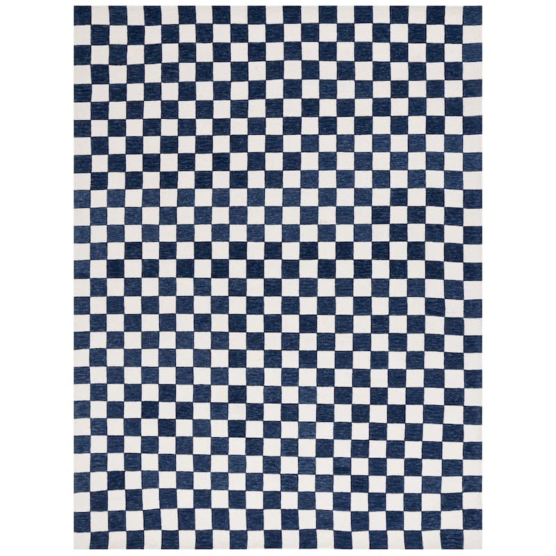 SAFAVIEH Handmade Martha Stewart Collection Berthild Checkered Wool Rug