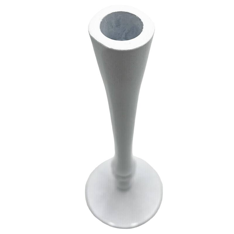 10 Inch Decorative Handmade Aluminum Stylish Candle holder Set of 2 - 3.5 x 3.5 x 9.5 in