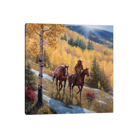 iCanvas "Glow of Indian Summer" by Jack Sorenson Canvas Print