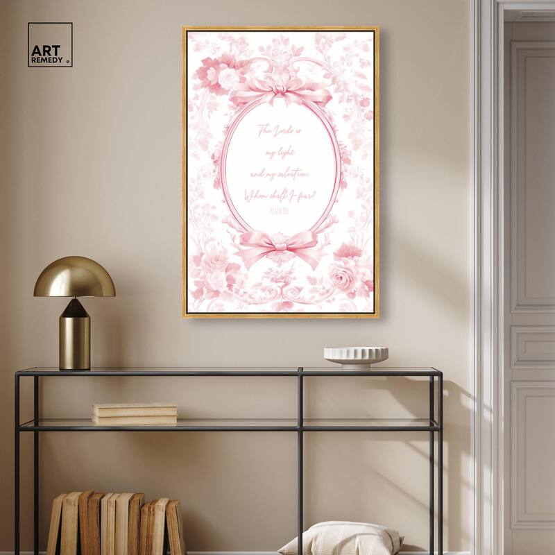 My Light Pink Canvas by Art Remedy