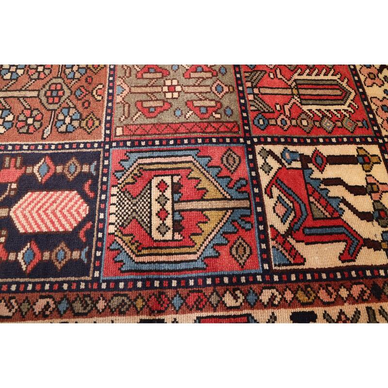 ECARPETGALLERY Hand-knotted Kayseri Vintage Red Wool Rug - 5'0 x 9'5