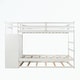 preview thumbnail 42 of 51, Hardwood Twin Over Twin Bunk Bed with Trundle and Staircase