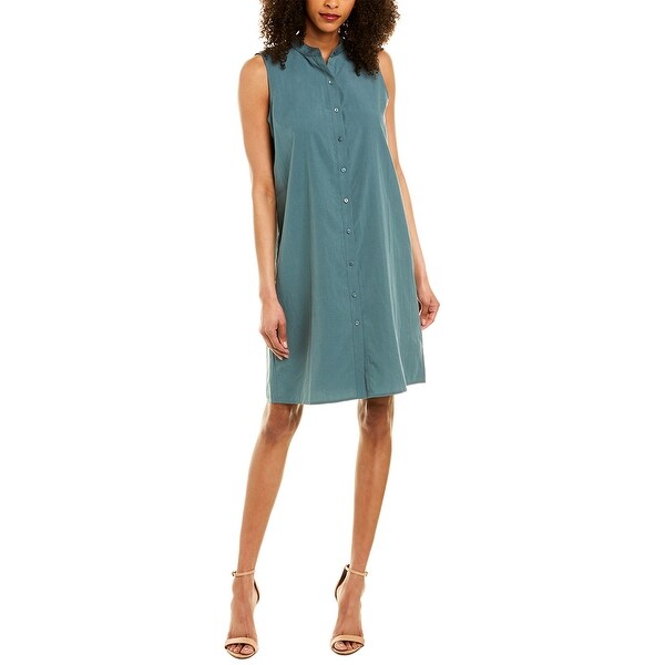 eileen fisher polka dot dress