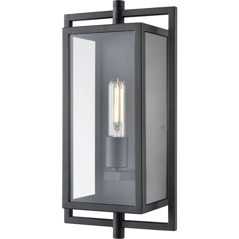 Millennium Lighting 250001 Rankin 16" Tall Outdoor Wall Sconce with - Textured Black
