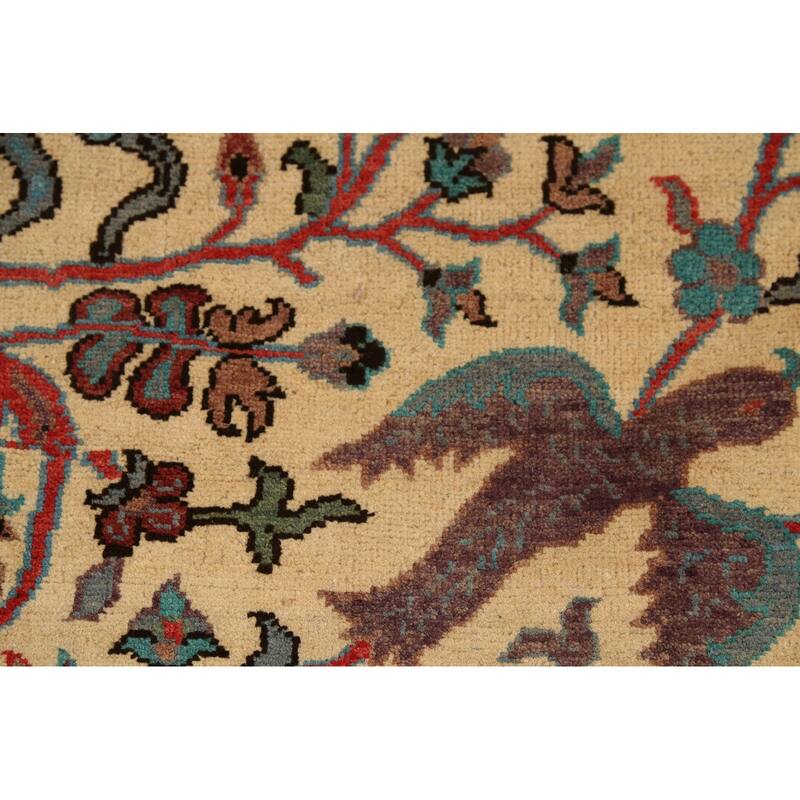 Animals Design Kazak Oriental Accent Rug Handmade Wool Carpet - 2'1"x 2'10"