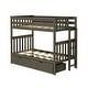 preview thumbnail 10 of 12, Max and Lily Twin over Twin Bunk Bed with Ladder and Storage Drawers