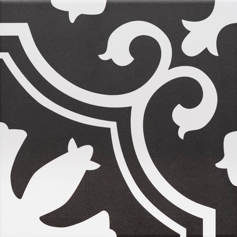 The Tile Life Venice 10x10 Night Porcelain Floor & Wall Tile