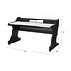 preview thumbnail 7 of 5, Black and White Gaming Desk with Drawers and Storage Compartment, Modern Computer Desk with Shelf
