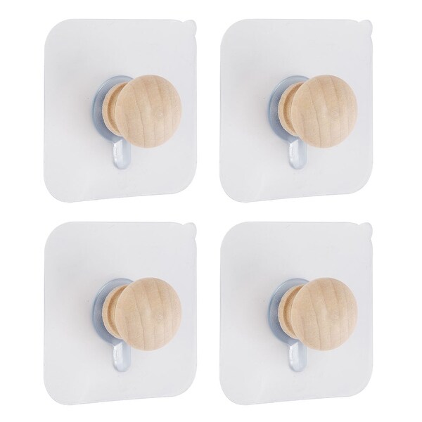 Meike Household Authorized Self Stick Hat Cap Hooks Hanging Coat Hanger Kitchen