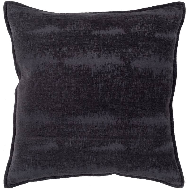 Carson Carrington Tass Solid Chenille Throw Pillow Cover (22" x 22")