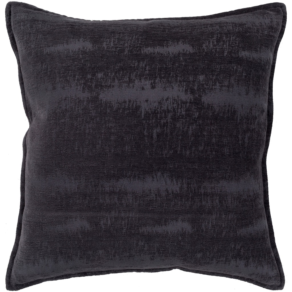 Carson Carrington Tass Solid Chenille Throw Pillow Cover (22" x 22")