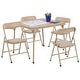 preview thumbnail 6 of 36, Kids 5-Piece Classroom Folding Table and Chairs Set