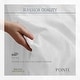 preview thumbnail 5 of 5, Pointehaven 180 GSM Cotton Flannel Cotton Flannel Oversized Duvet Set