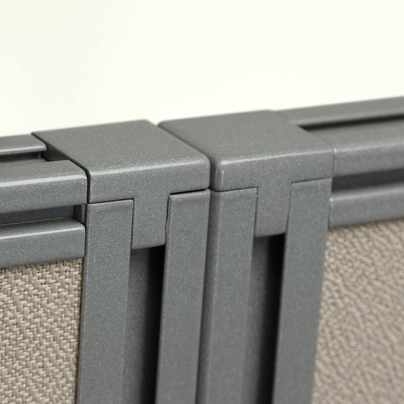 Easy Office 60W L Shaped Cubicle Desk by Bush Business Furniture