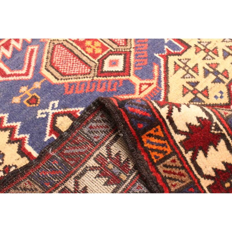 ECARPETGALLERY Hand-knotted Teimani Beige Wool Rug - 2'9 x 4'2