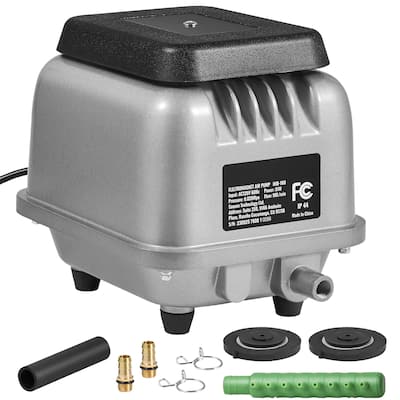 Linear Air Pump, Air Flow Septic Aerator Pump, Aeration System Water Gardens, Waste Treatment, Septic Tanks
