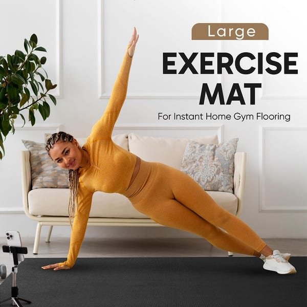 Rubber Mat Gorilla Mats Premium Large Exercise Mat Extra Wide