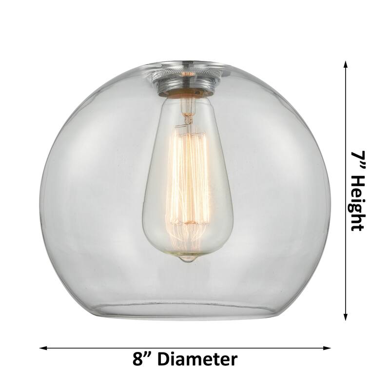 Innovations Lighting 434-1S-8-8 Crown Point Pendant Globe Crown Point