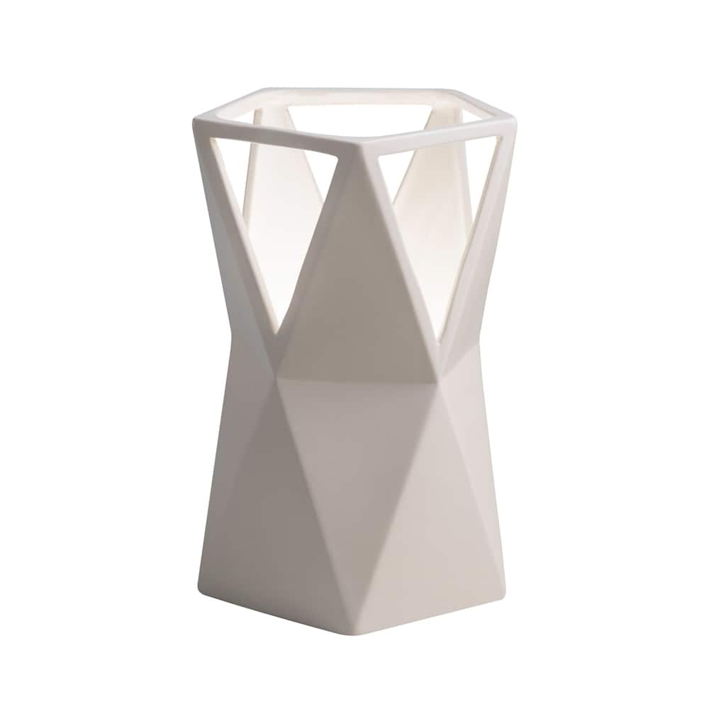 Justice Design Group Totem Ceramic Portable Table Lamp