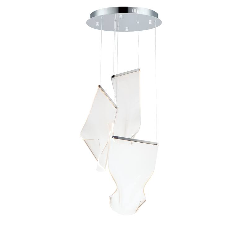 Rinkle 3-Light LED Pendant