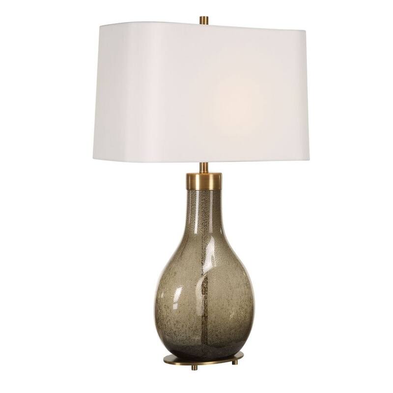 Uttermost Shyla Dark Glass Table Lamp - N/A