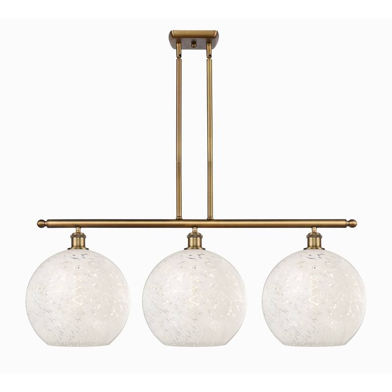 Innovations Lighting 516-3I-14-39-White Mouchette-Indoor Pendant White