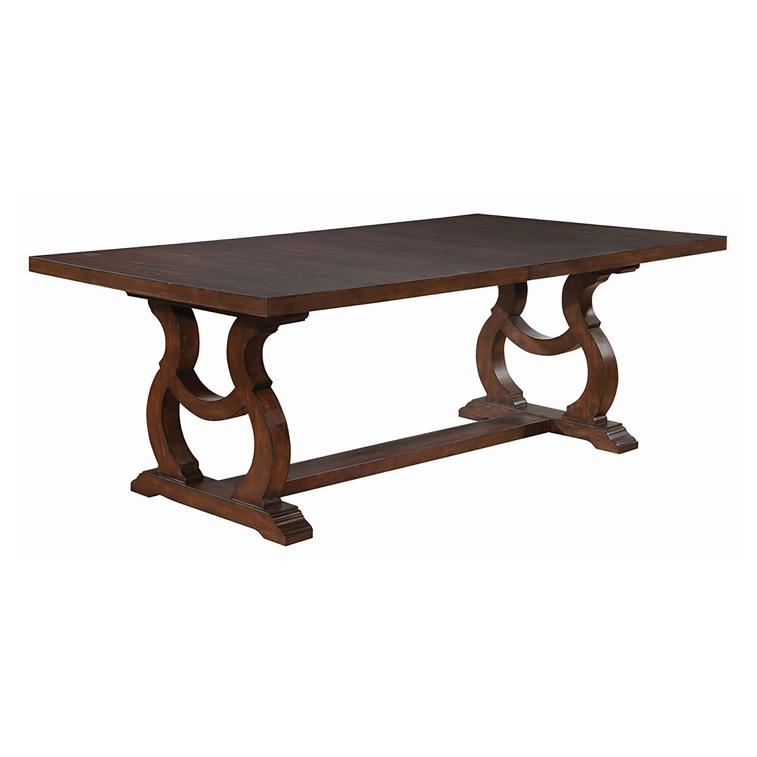 Brockway Extension Leaf Trestle Dining Set