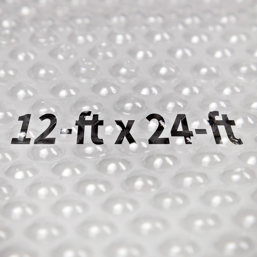 Blue Wave 14-mil Solar Blanket for Rectangular In-Ground Pools - Clear