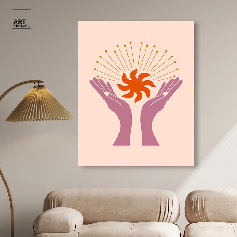 Universe Agreement Canvas by Art Remedy, Gallery Wrapped