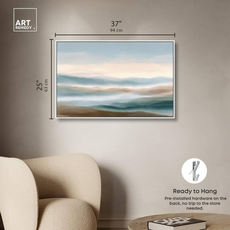 Nuance of the Range II Canvas by Art Remedy