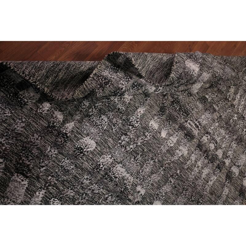 Abstract Moroccan Oriental Area Rug Handmade Wool Carpet - 5'1" x 8'0"