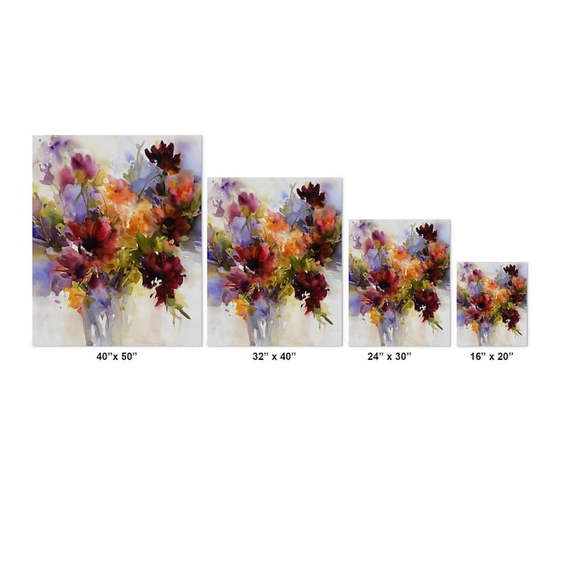 Fine Art Studio LLC Watercolor Arrangement I by R. Bolokofsky