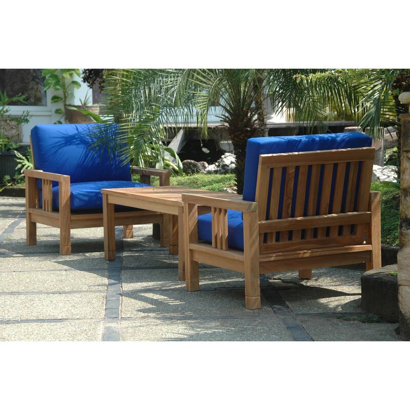 SouthBay Deep Seating 3-Pieces Conversation Set B
