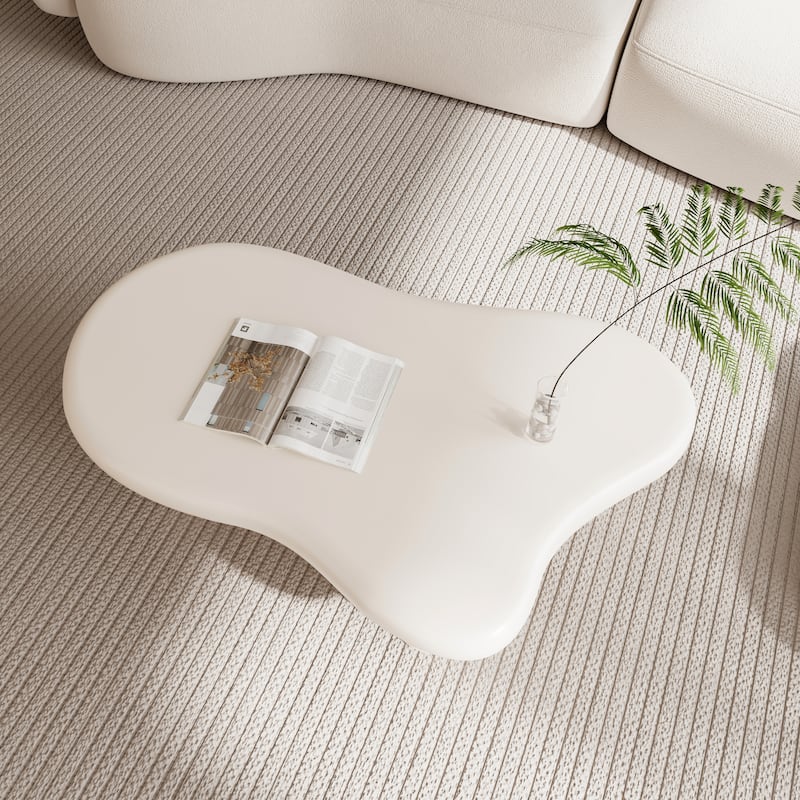 Elegant Cloud Shaped Coffee Table for Living Room