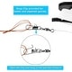 preview thumbnail 4 of 11, 3D Kite Huge Frameless Soft Parafoil Giant Dolphin Blue