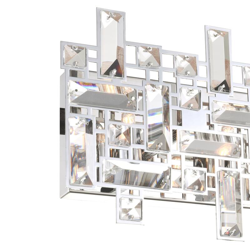 Arley 4 Light Chrome Vanity Light