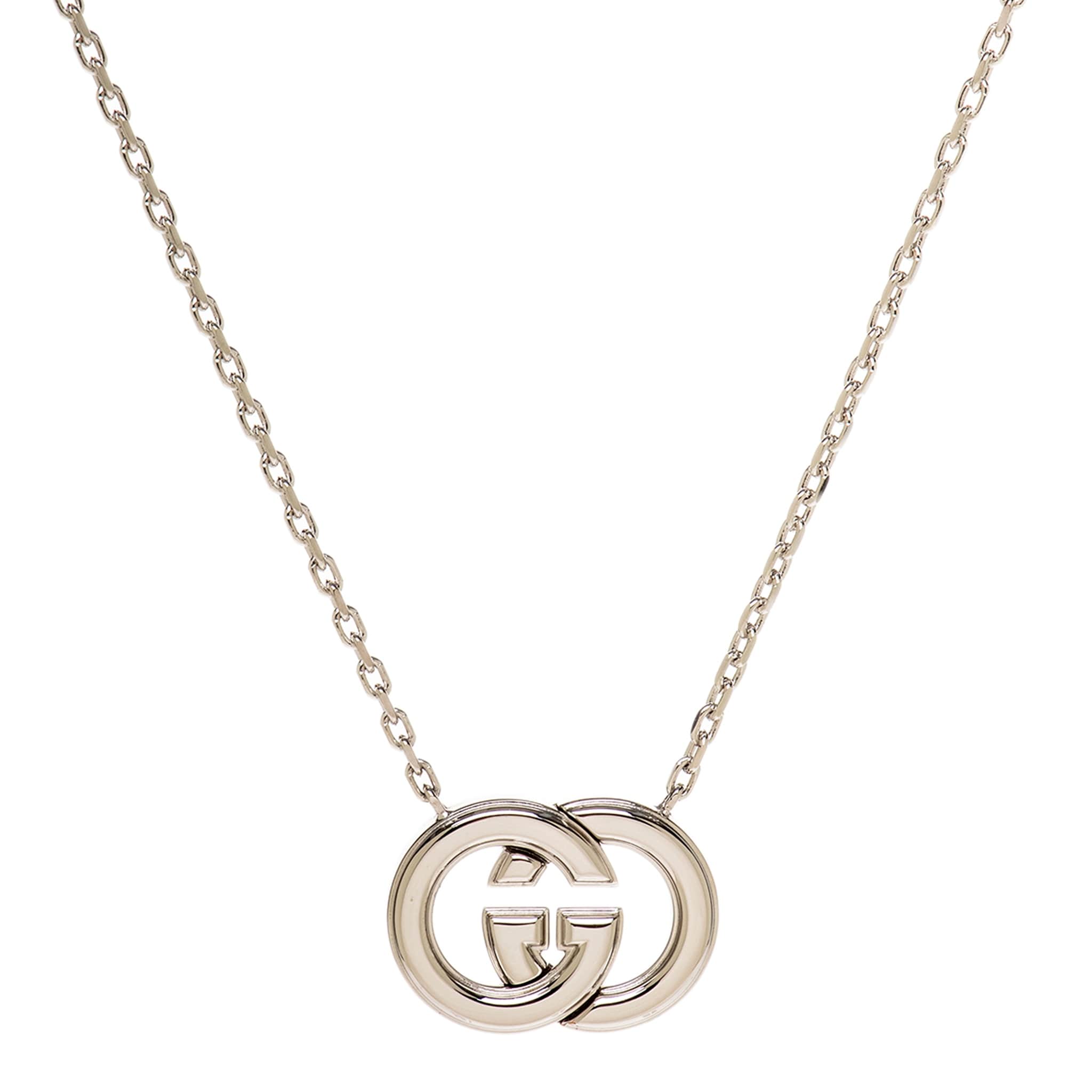 Gucci Interlocking Pendant Necklace