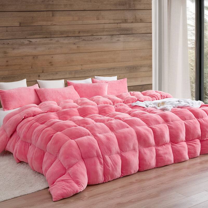 Boi He Thick - Coma Inducer®Comforter Set - Pink Lemonade - Oversized King