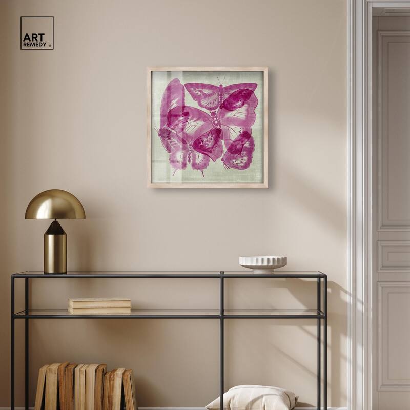 Fluttering Wings Shadowbox by Art Remedy