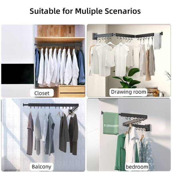 3 Fold Kelisiting Retractable Clothes Drying Rack Bed Bath & Beyond 39907719