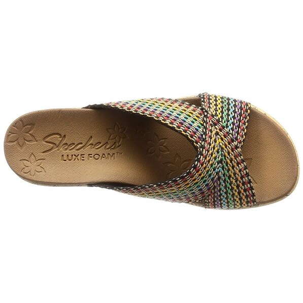 skechers delighted wedge sandal