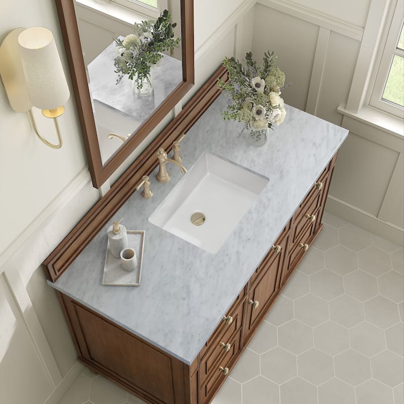 James Martin Vanities 424-V48-3WZ Lorelai 48" Single Basin Wood Vanity