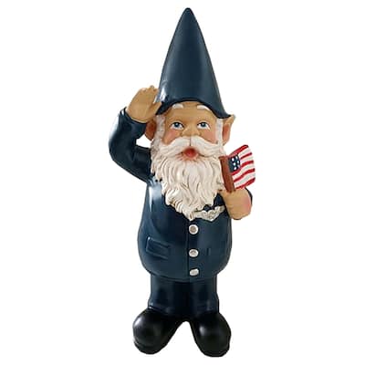 12" Resin Air Force Gnome