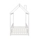 preview thumbnail 13 of 48, Twin Size Solid Wood House Bed with Guardrails for Toddlers