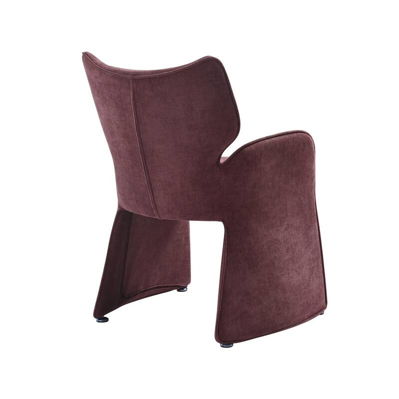 Alicia Modern Curved Back Upholstered Dining Chair