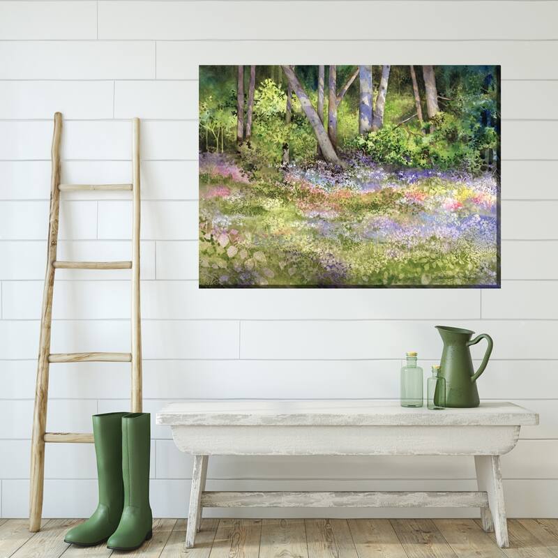 Forest in Bloom Outdoor Art 40x30