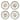 Portmeirion Botanic Garden Etchings Earthenware Bread Plate